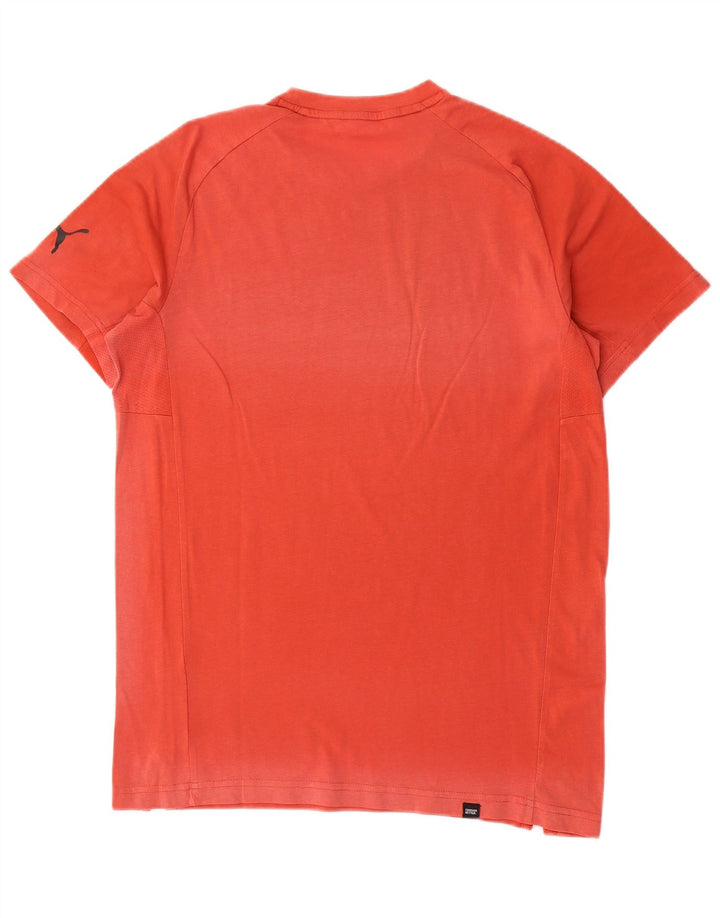 Puma Herre Grafisk T-Shirt Top Stor Rød