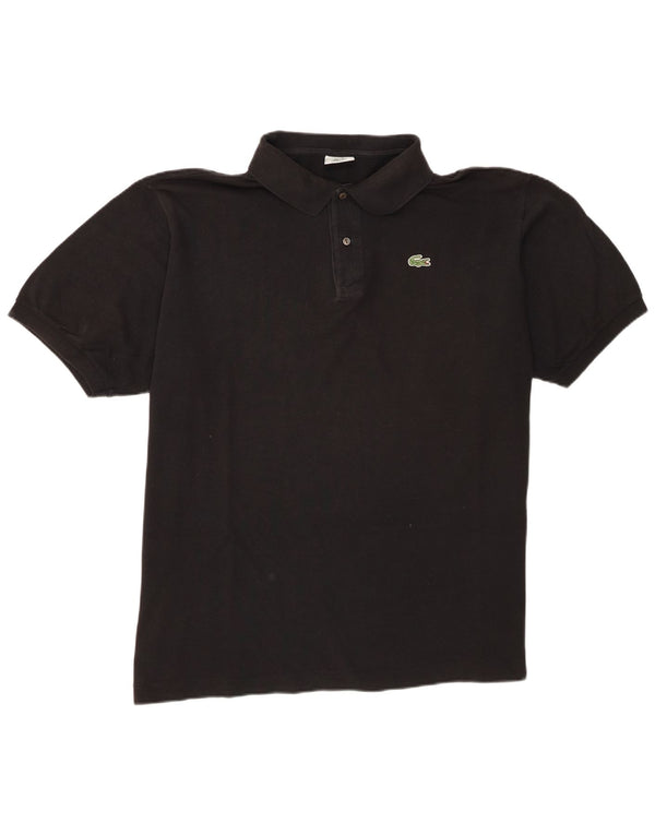 Lacoste Herre Polo Shirt Størrelse 8 3XL Sort Bomuld