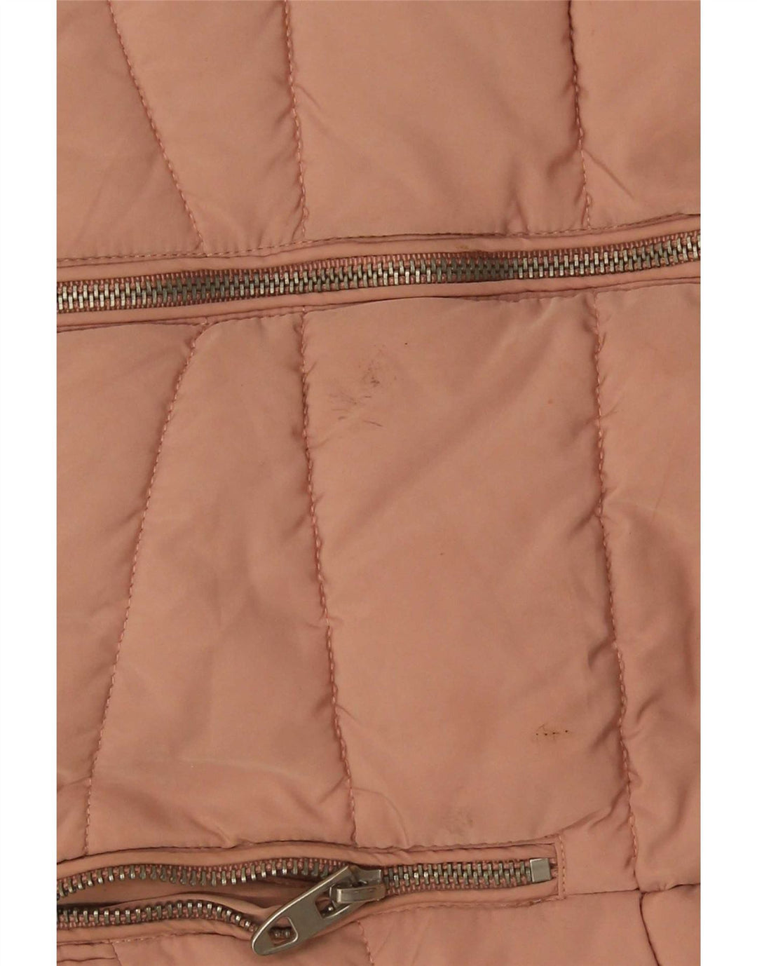 Zara polstret jakke til kvinder UK 12 Medium Pink Polyester