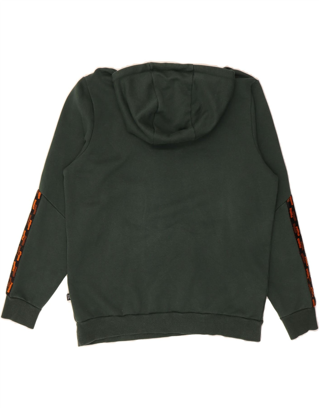 PUMA Mens Hoodie Jumper Large Green Vintage Puma and Second-Hand Puma from Messina Hembry 
