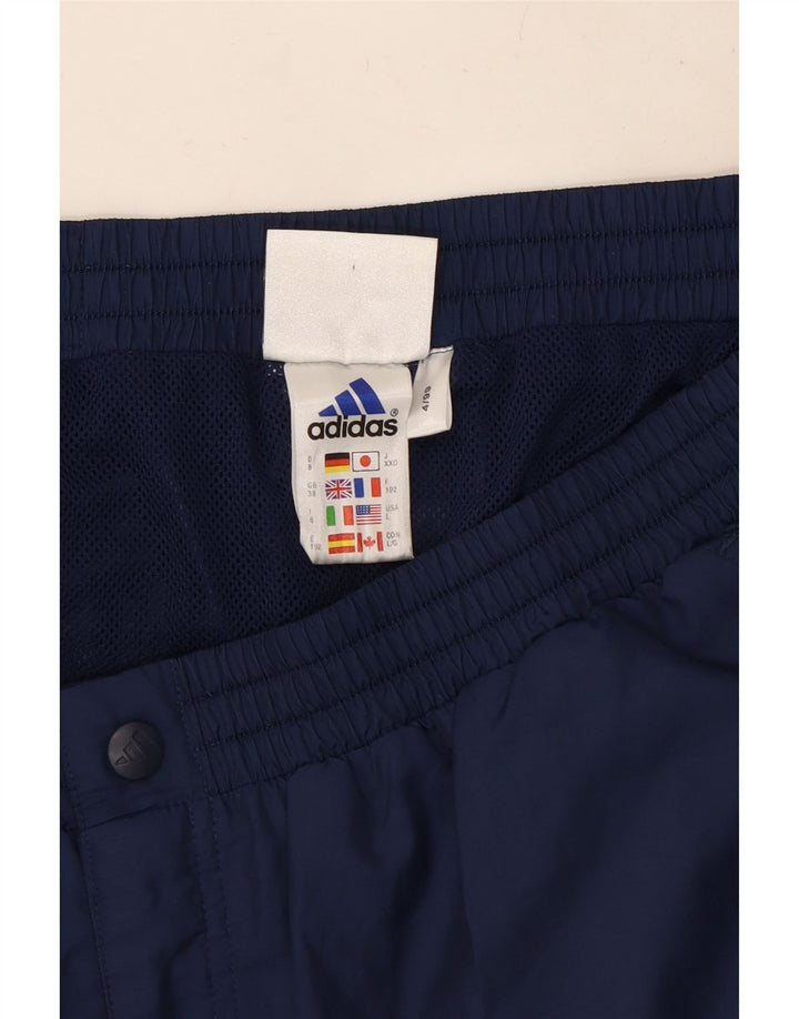 Adidas Herre Cargo Træningsdragt Bukser Large Navy Blue Polyester
