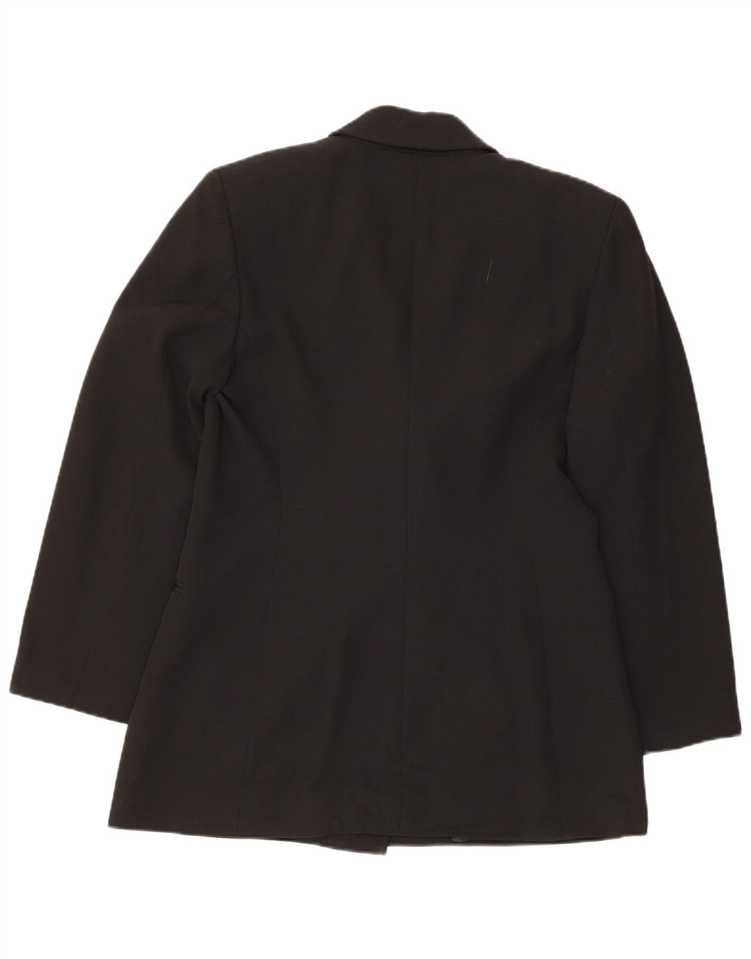 Luisa Spagnoli Dame Dobbeltradet Blazer Jacket IT 44 Medium Sort