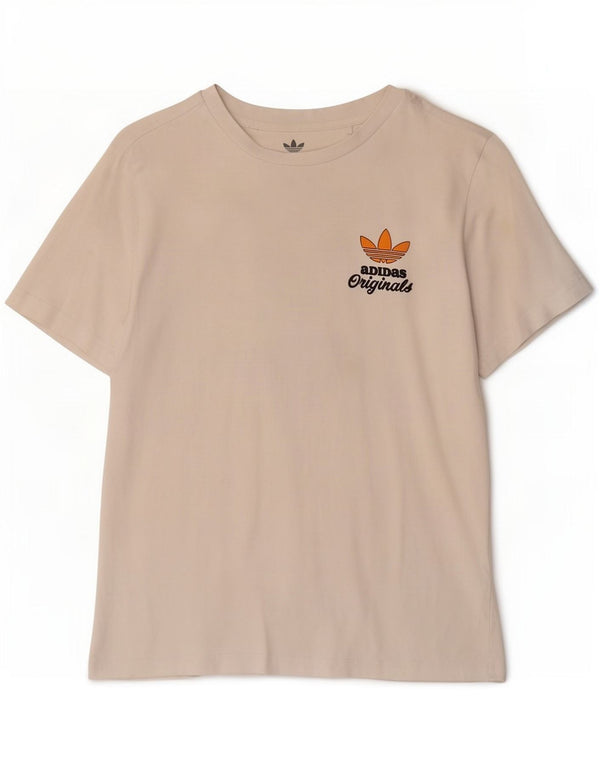 Adidas drenge grafisk t-shirt top 11-12 år hvid