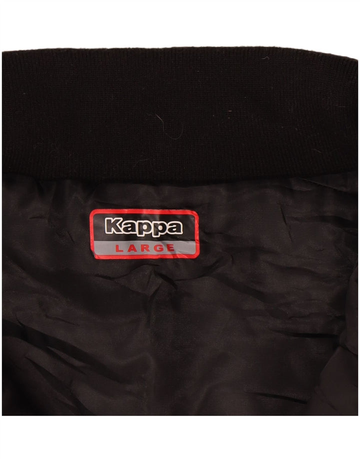 Kappa Herre Polstret Gilet UK 40 Large Black Polyester