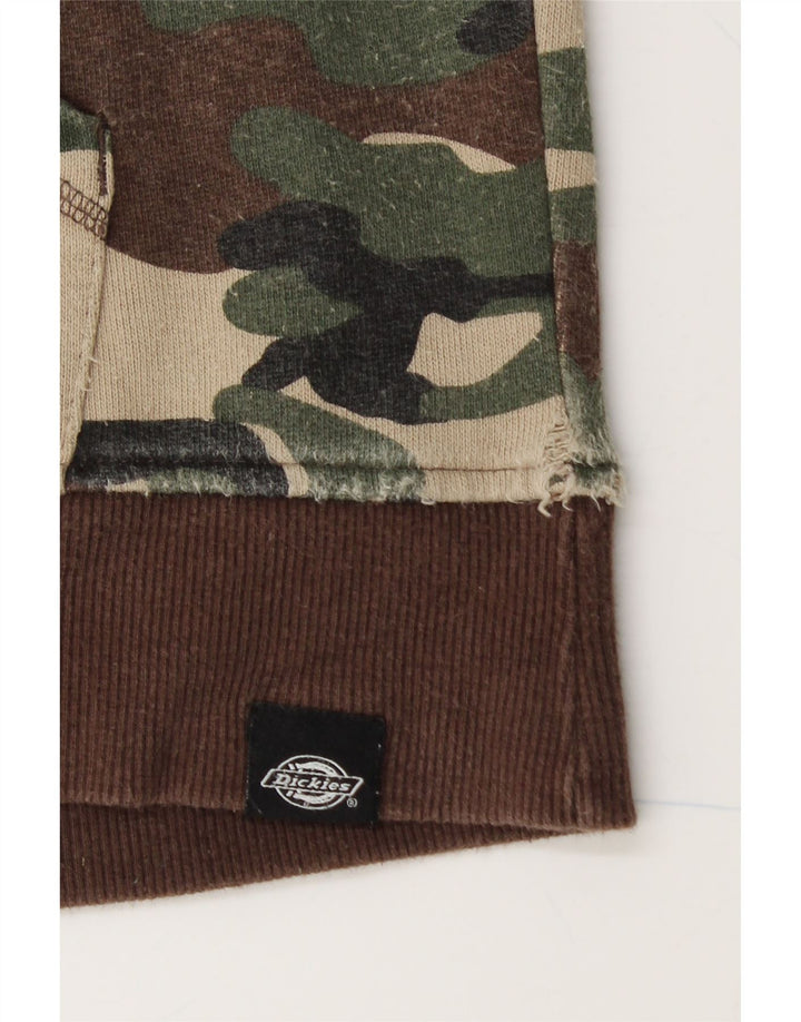 DICKIES Hættetrøje til mænd Large Khaki Camouflage