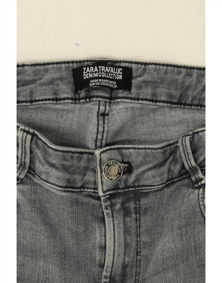 ZARA Womens Skinny Jeans EU 38 Medium W28 L27 Grey Cotton Vintage Zara and Second-Hand Zara from Messina Hembry 