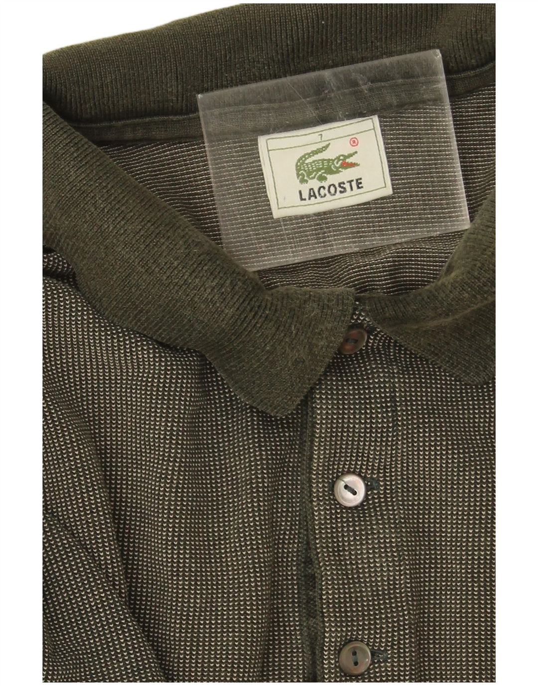 Lacoste Herre poloskjorte str. 7 2XL Khaki Bomuld