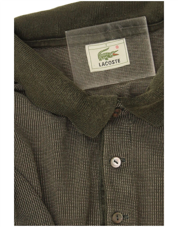 Lacoste Herre poloskjorte str. 7 2XL Khaki Bomuld