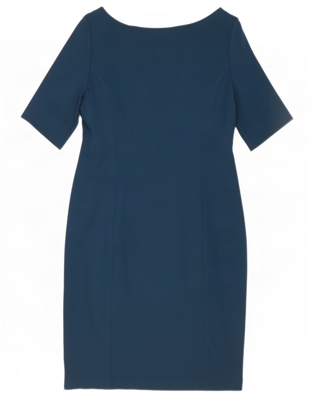 Monsoon Womens Sheath Dress UK 18 XL Blue Viscose