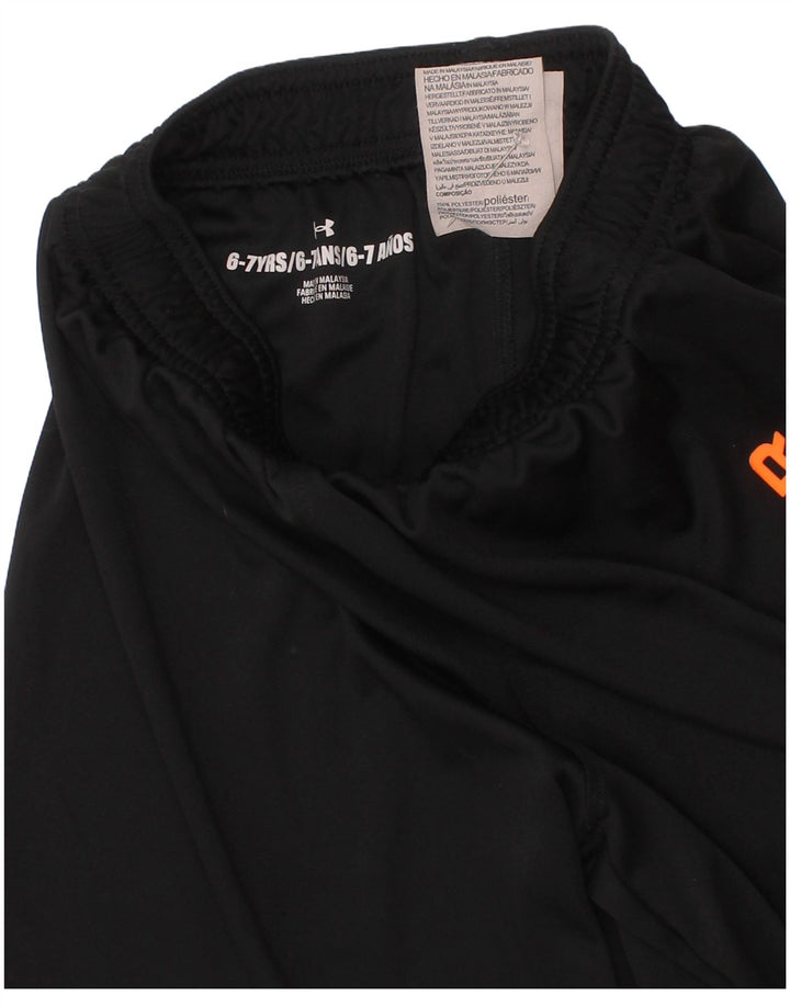 Under Armour drenge grafiske sportsshorts 6-7 år sort polyester