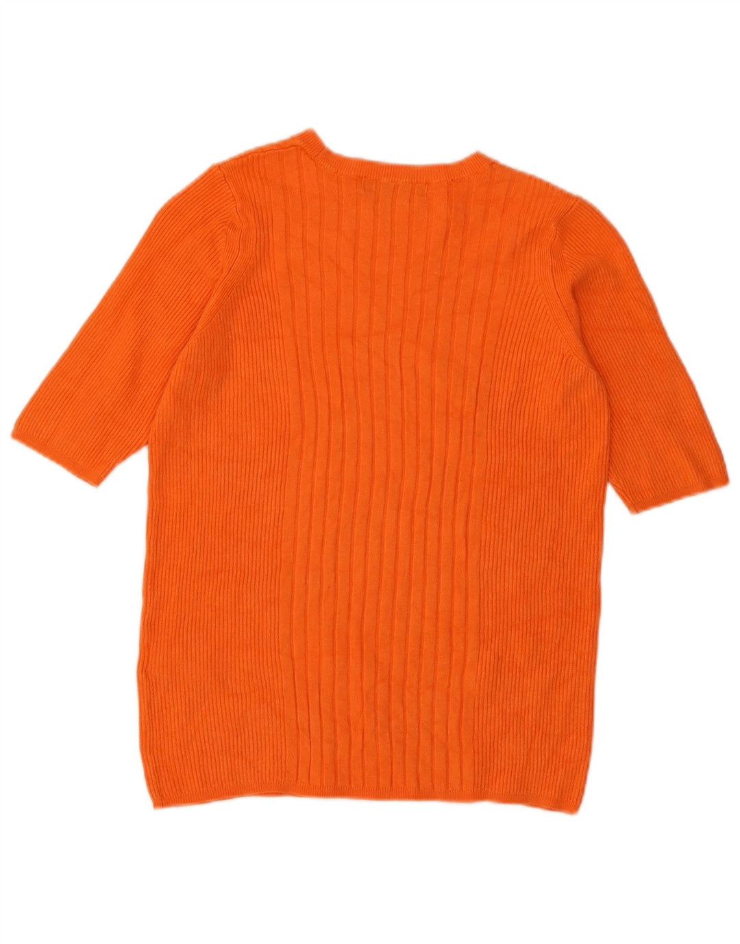 Marks & Spencer Dame sweater med rund hals DK 12 Medium Orange
