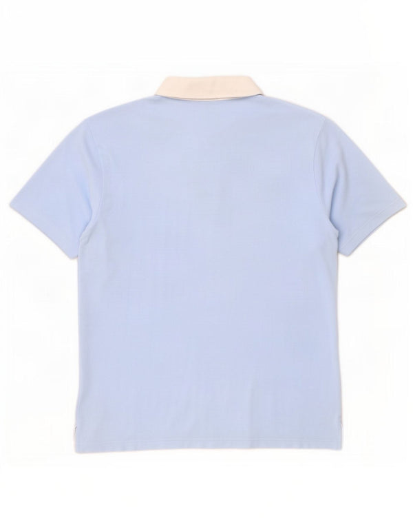 Gant Polo Shirt til mænd XL Blå Colourblock Bomuld