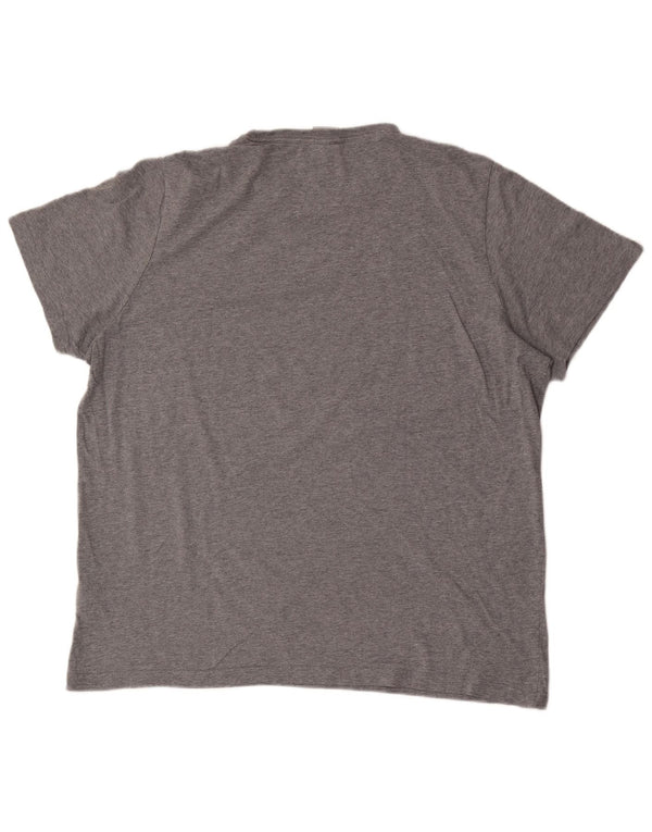 Puma Herre T-Shirt Top 2XL Grå Bomuld