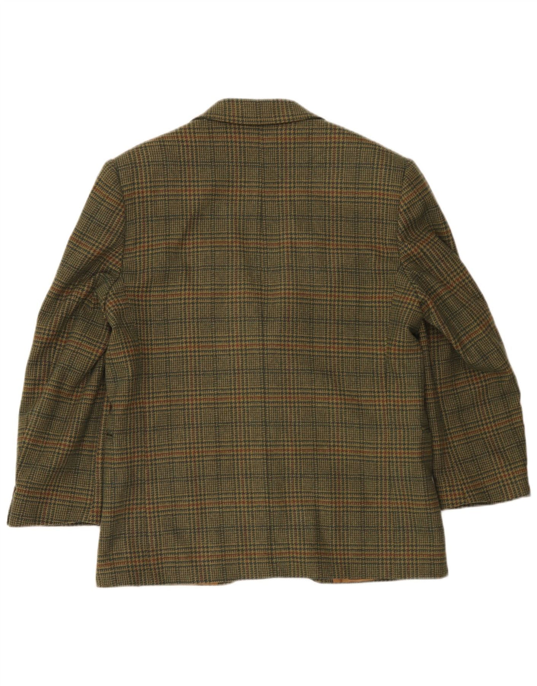 Incom Herre 2-knaps blazerjakke UK 38 Medium Khaki Houndstooth