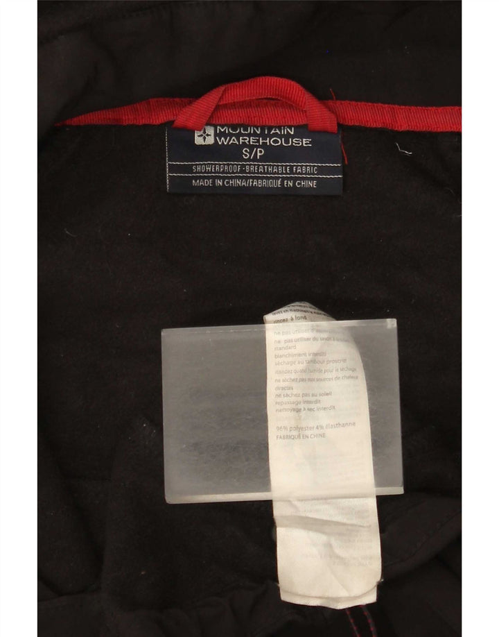 Mountain Warehouse Herre Hooded Windbreaker Jacket UK 36 Small Black