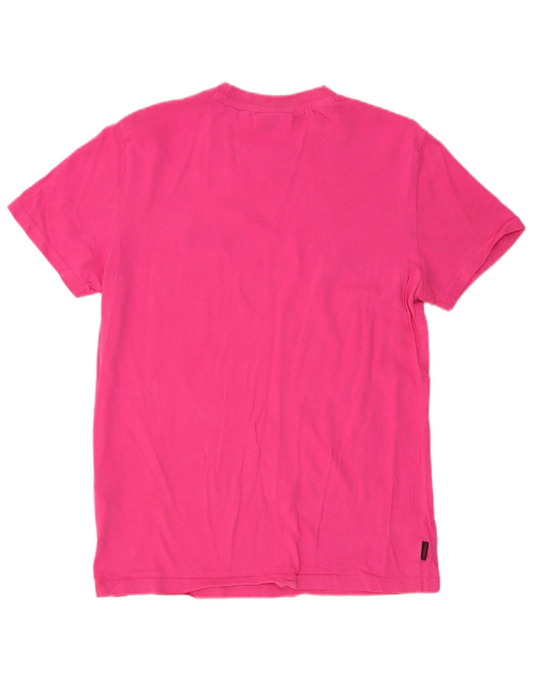 Superdry Herre T-shirt Top Stor Pink Bomuld