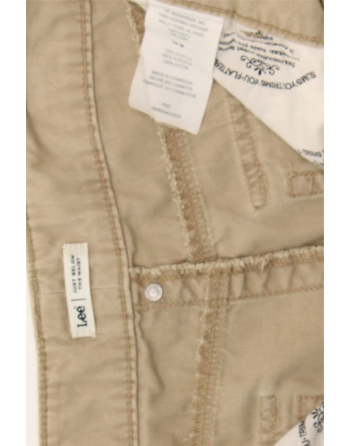 LEE Womens Bermuda Shorts W38 2XL  Beige Cotton Vintage Lee and Second-Hand Lee from Messina Hembry 