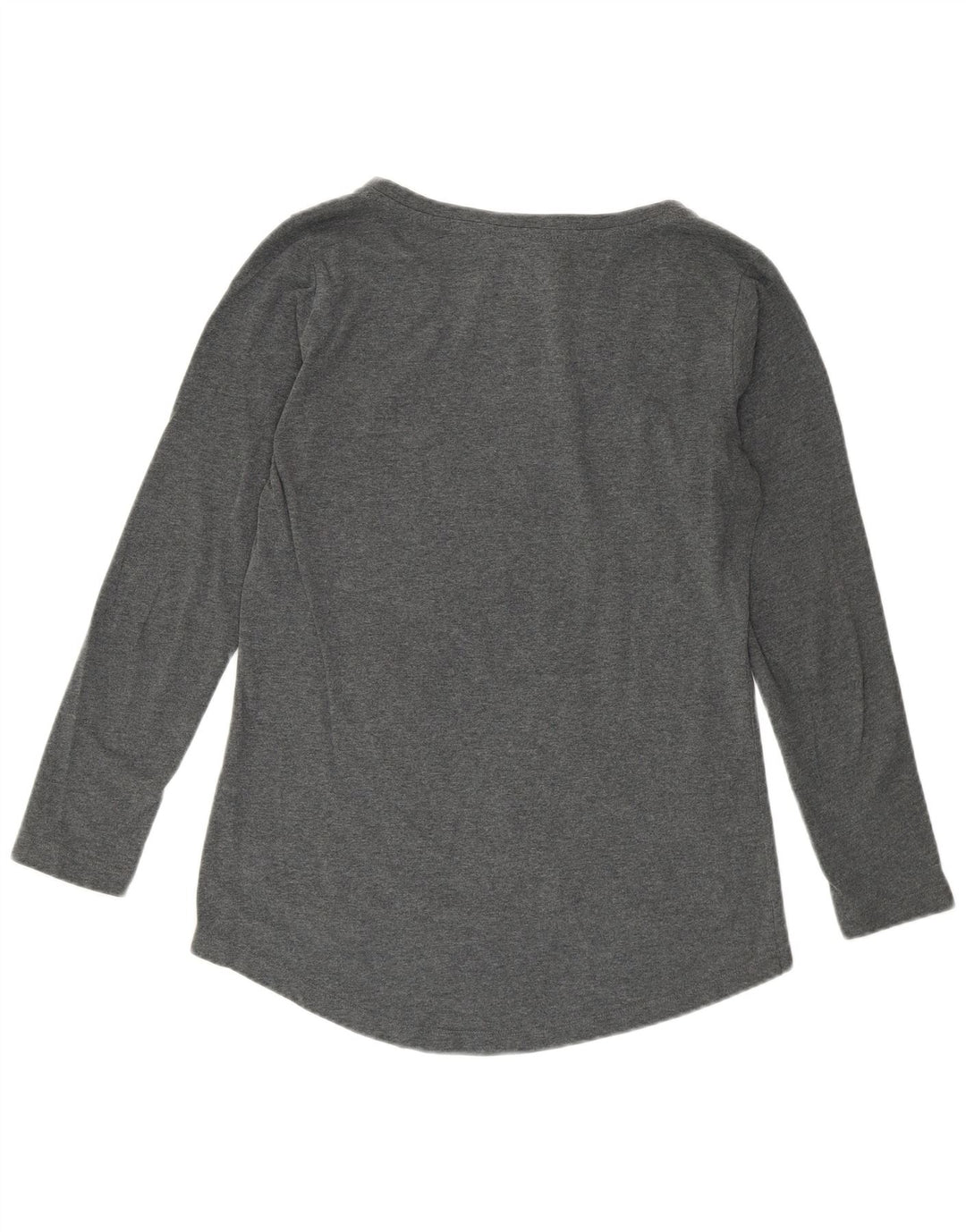 CHAMPION Dame Heritage Fit Grafisk T-Shirt Top UK 14 Stor Grå