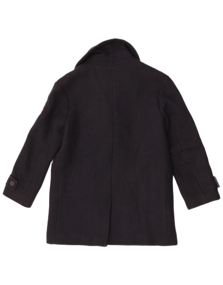 Zara Boys Pea Coat 9-10 år Navy Blue