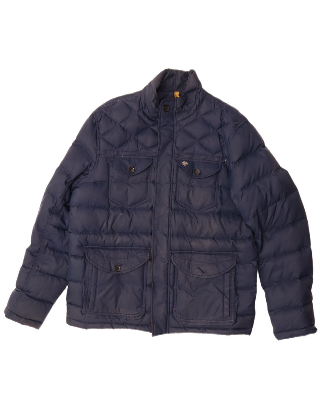 Timberland Polstret Herrejakke UK 40 Large Navy Blue Nylon