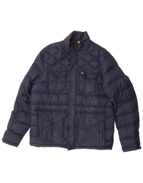Timberland Polstret Herrejakke UK 40 Large Navy Blue Nylon