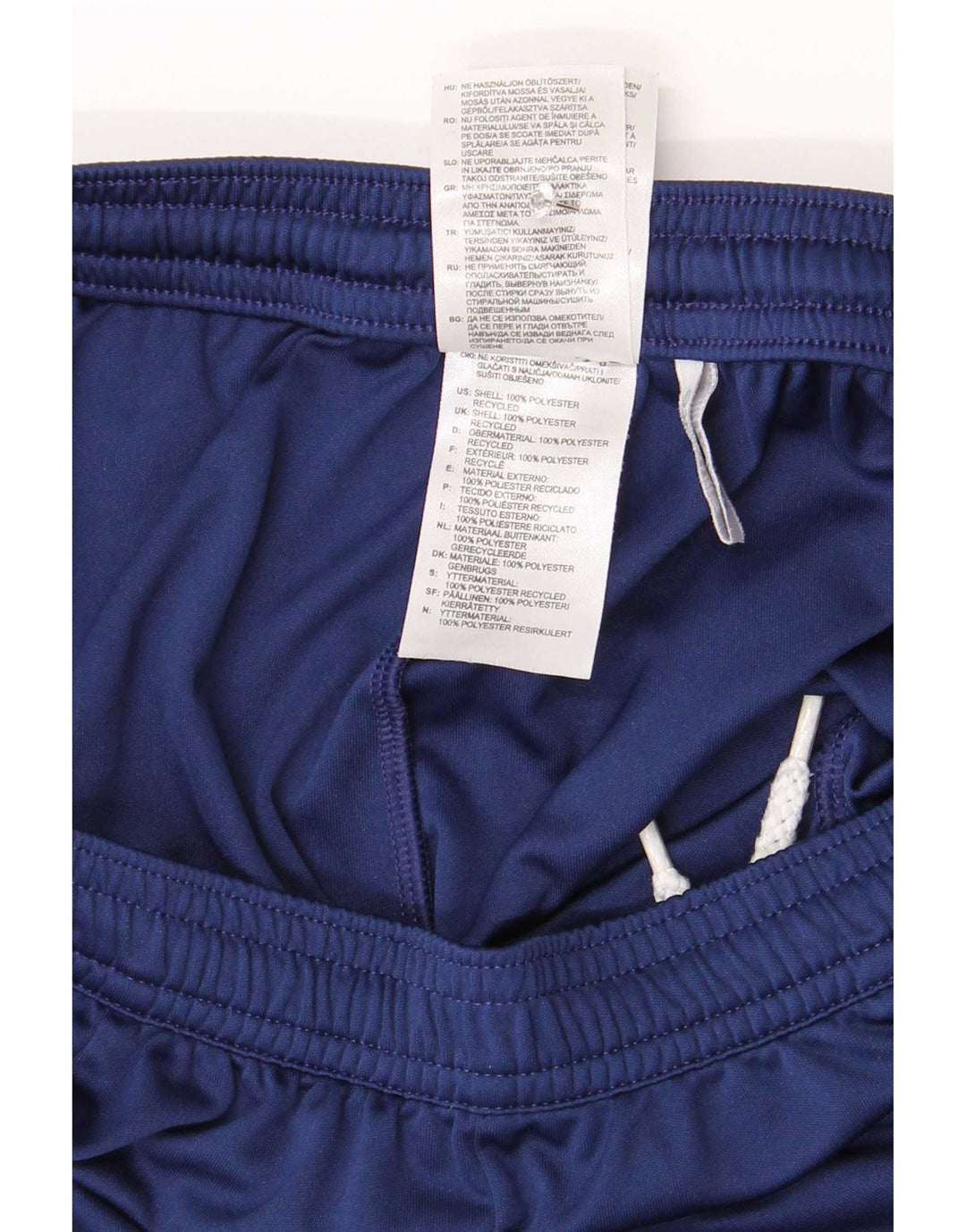 Adidas Herre Climalite Sport Shorts Medium Navy Blue Colourblock Polyester