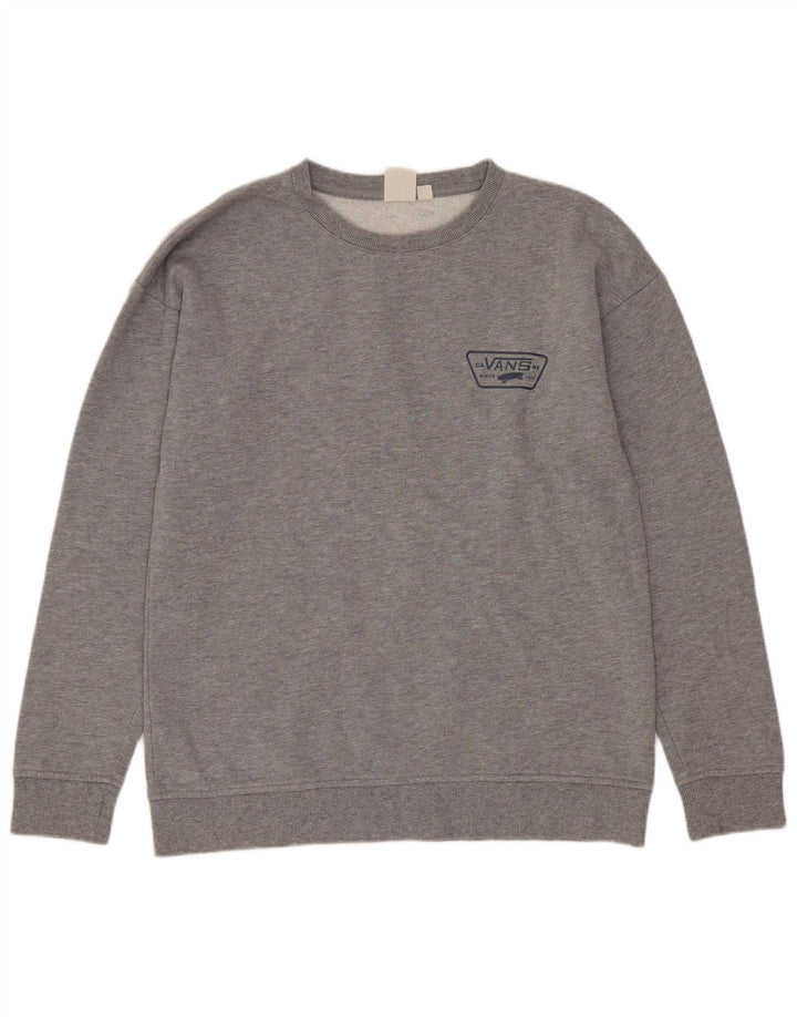 VANS Grafisk sweatshirt til mænd XS Grå