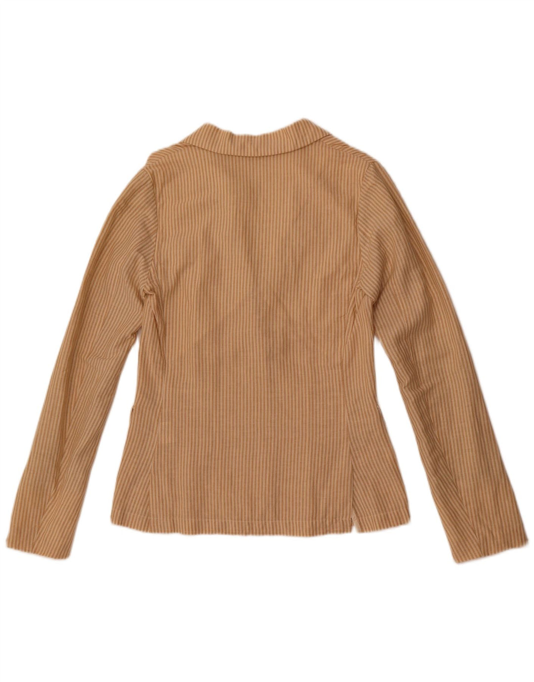 Maison Scotch Dame 2-knaps blazerjakke størrelse 1 Lille beige nålestribe