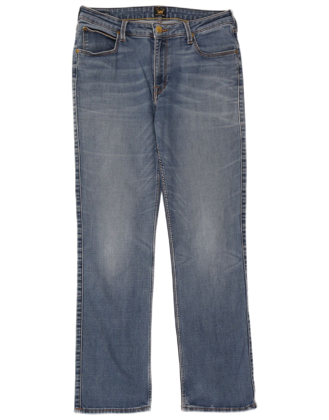 Lee Dame Marion Straight Jeans W31 L31 Blå Bomuld