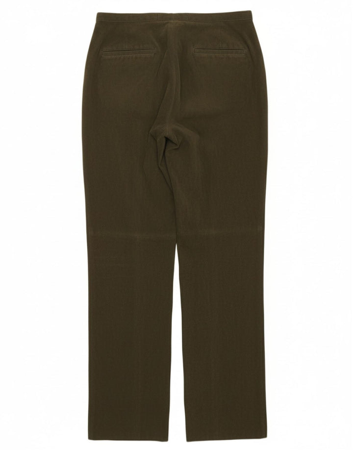 ST. BERNARD Womens Straight Casual Trousers EU 40 Medium W27 L29 Khaki