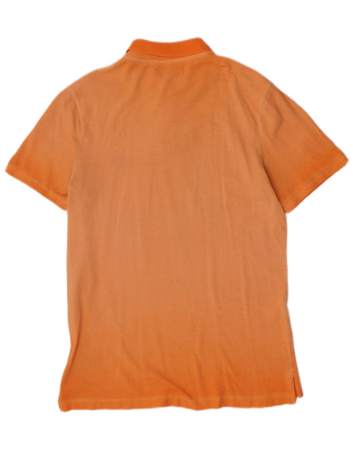 Nike herre poloshirt stor orange bomuld