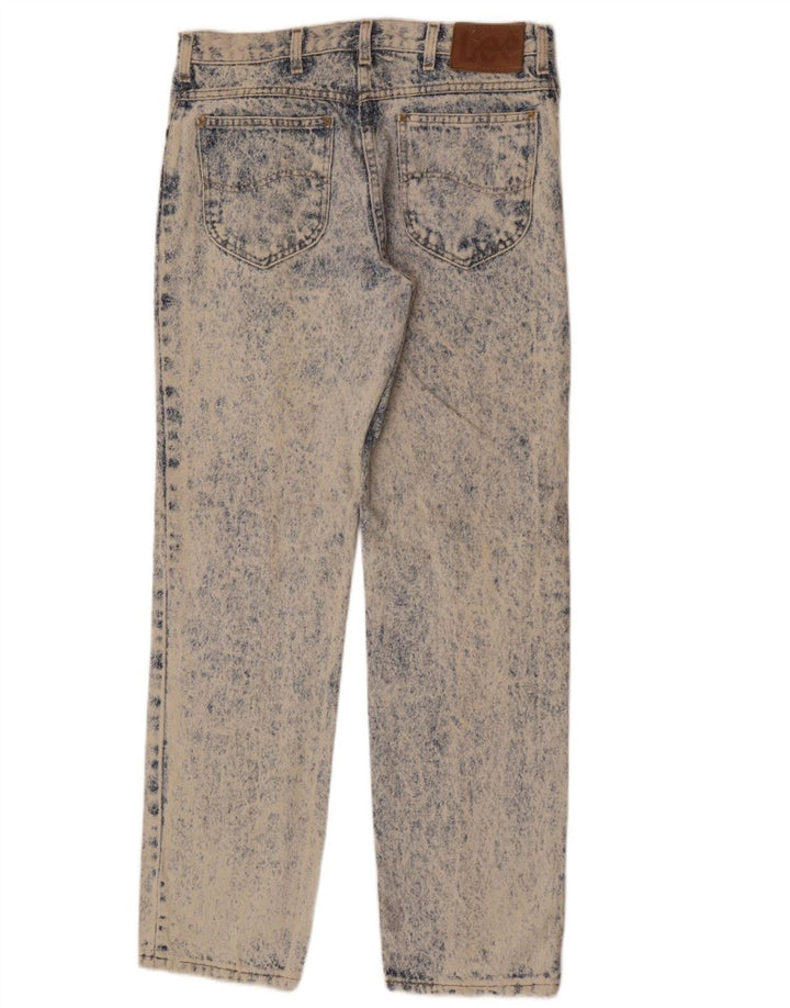Lee Straight Jeans til mænd W31 L32 blå bomuld