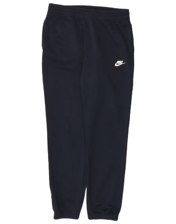 Nike Træningsdragt bukser til mænd Joggers Large Navy Blue Colourblock Polyester