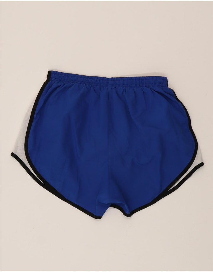 Nike Herre Dri Fit sportsshorts Small Blue Colourblock