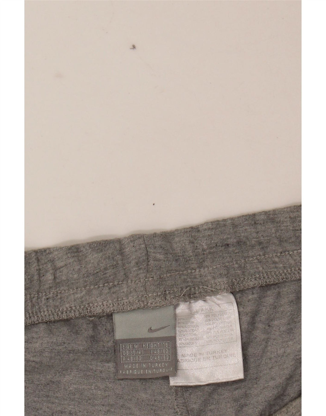 NIKE Mens Tracksuit Trousers UK 39/41 Medium  Grey Cotton Vintage Nike and Second-Hand Nike from Messina Hembry 