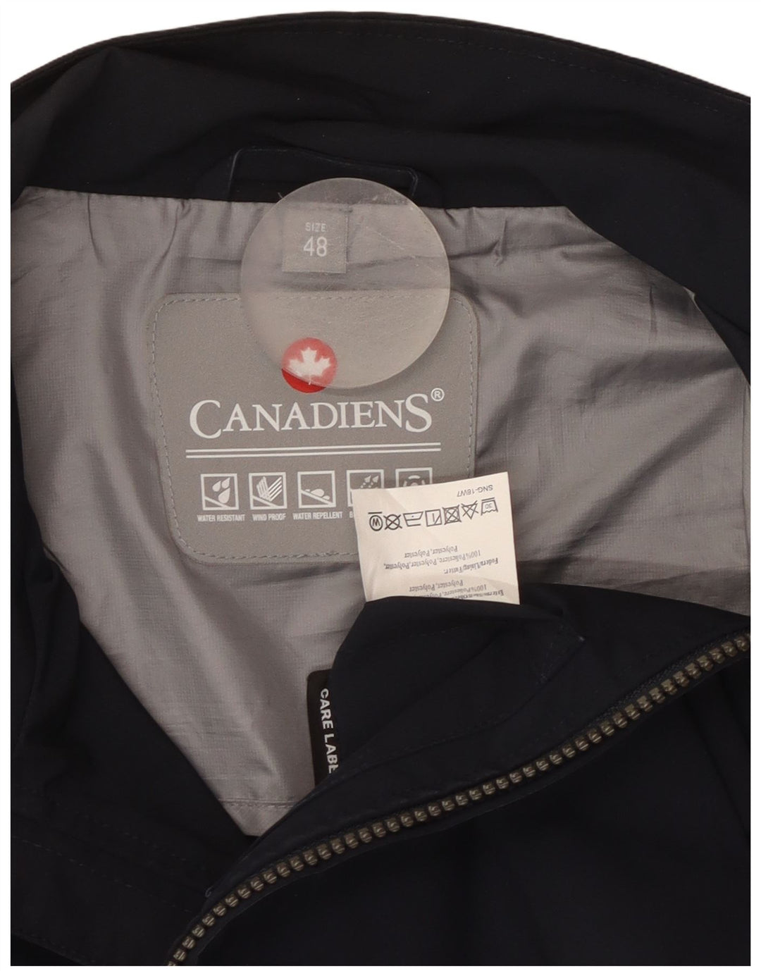 Canadiens Bomberjakke til mænd IT 48 Mellem marineblå polyester