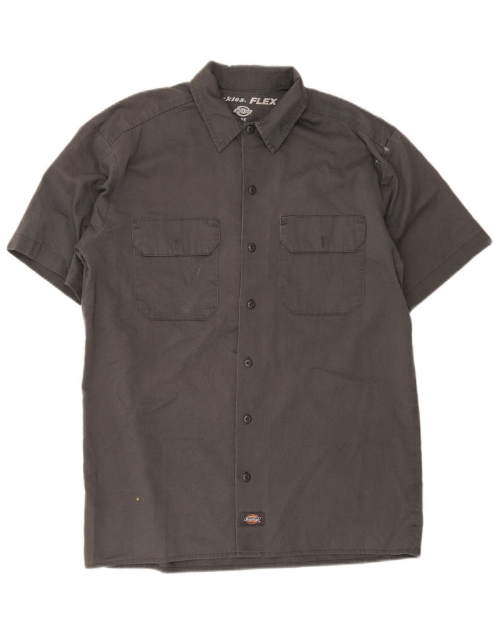 Dickies kortærmet herreskjorte mellemgrå