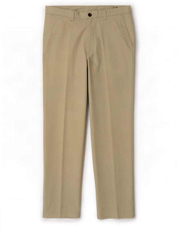 Adidas Herre Climacool Straight Chino Bukser W36 L32 Beige Polyester