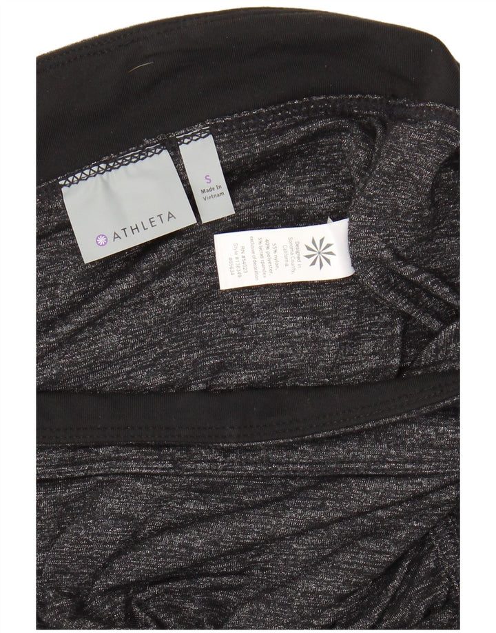 Athleta nederdel til kvinder Small W28 Grå Flecked Nylon