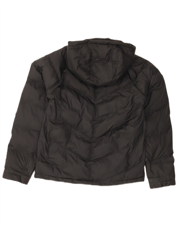 Nike hættejakke med hætte til piger 13-14 år XL sort polyester