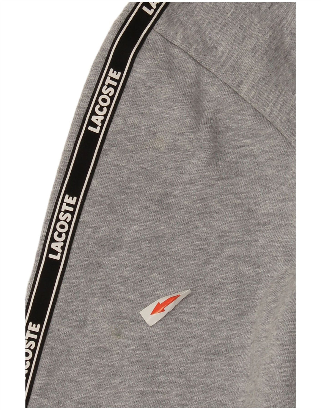Lacoste Herre grafisk hættetrøjetrøje Størrelse 4 Medium Grey Colourblock