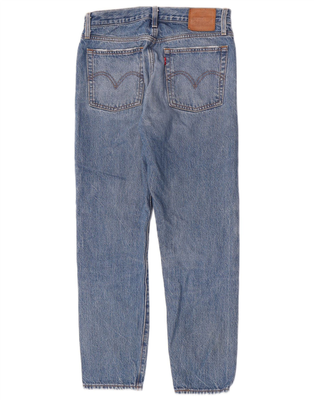 Levi's Dame Wedgie Straight Jeans W27 L27 Blå