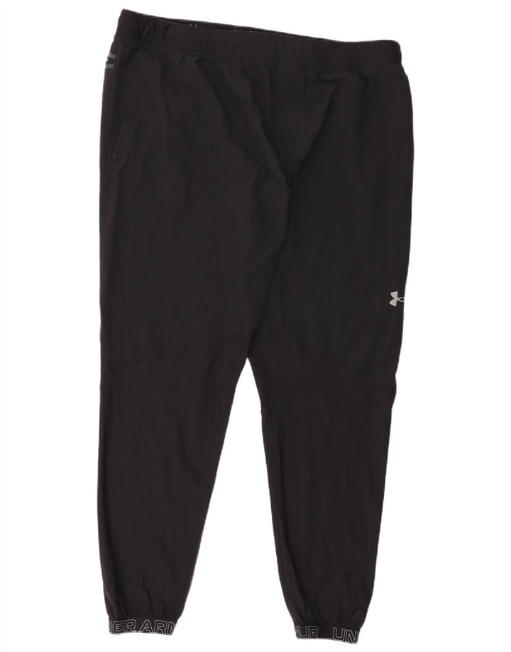 Under Armour Herre grafisk træningsdragt Bukser Joggers 2XL Sort Polyester