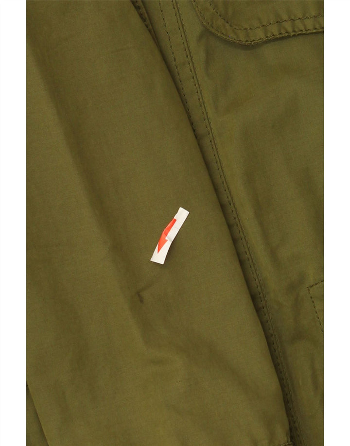 Zara Military Jacket til kvinder UK 10 Small Green