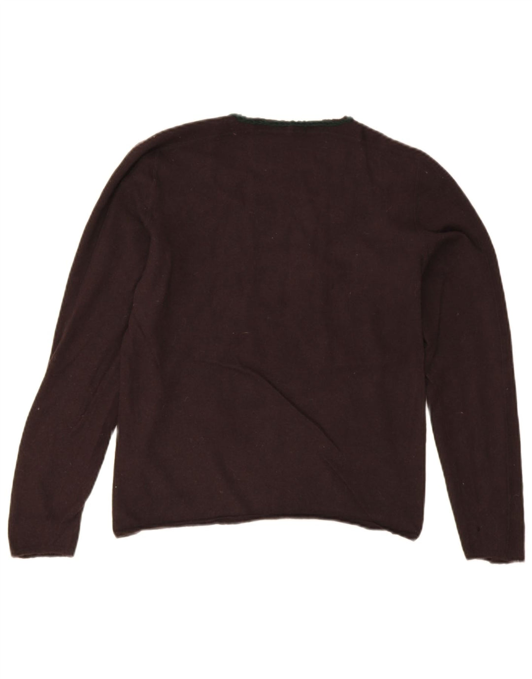 Armani Jeans Dame Abstrakt Mønster Boat Neck Jumper Sweater UK 10 Small B