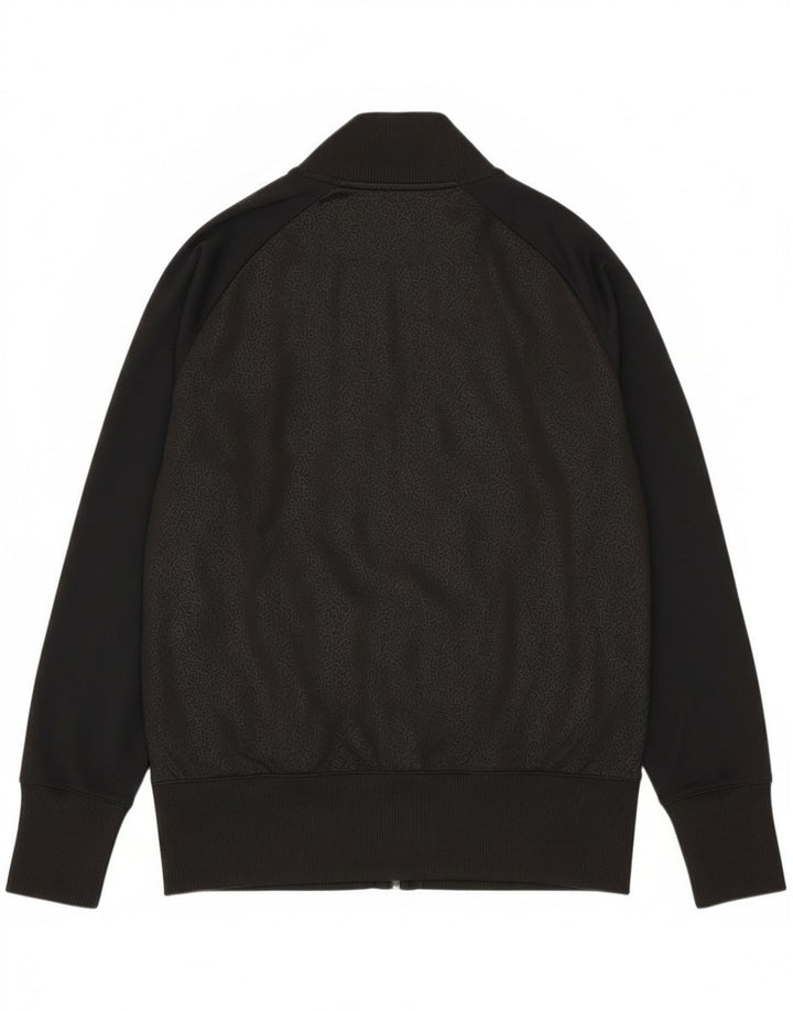 Reebok Dame grafisk træningsdragt Top Jacket UK 14 Large Black