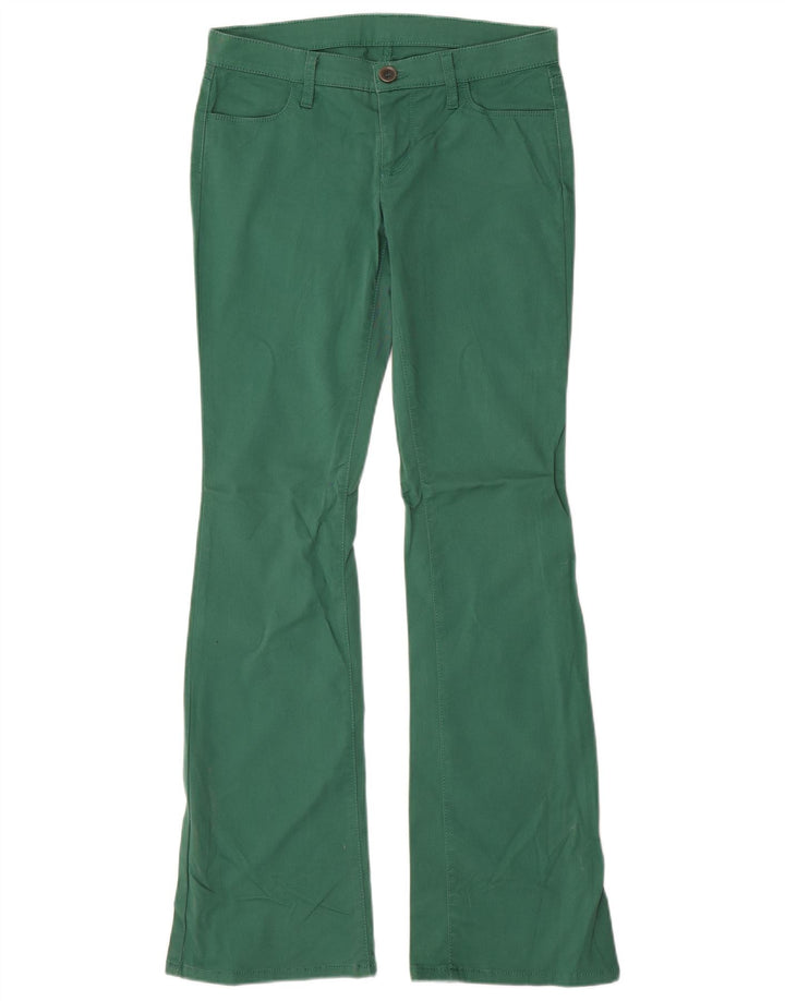 Benetton Dame Flare Casual Bukser W30 L33 Grøn