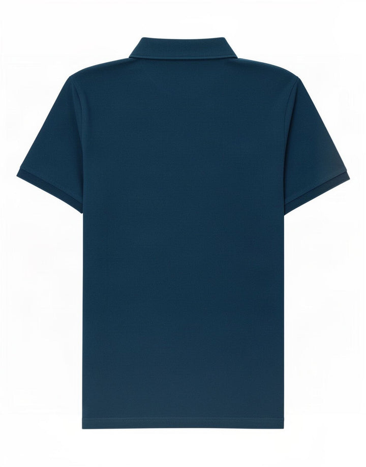 Lyle & Scott herre poloskjorte stor blå bomuld