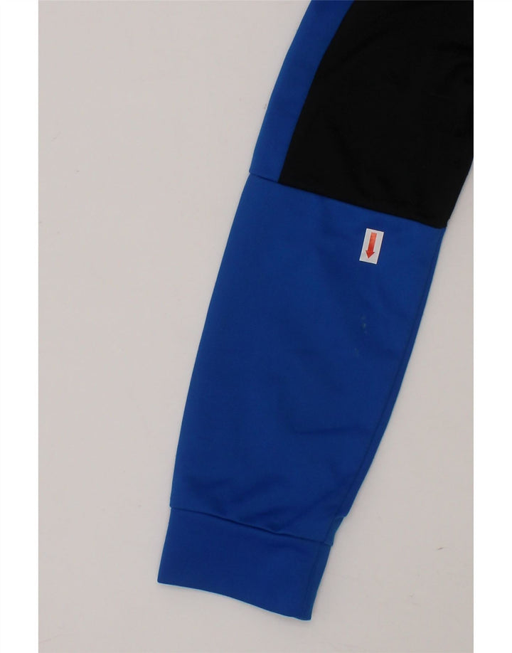 PUMA Boys Graphic Tracksuit Top Jacket 5-6 Years XS Blue Colourblock Vintage Puma and Second-Hand Puma from Messina Hembry 
