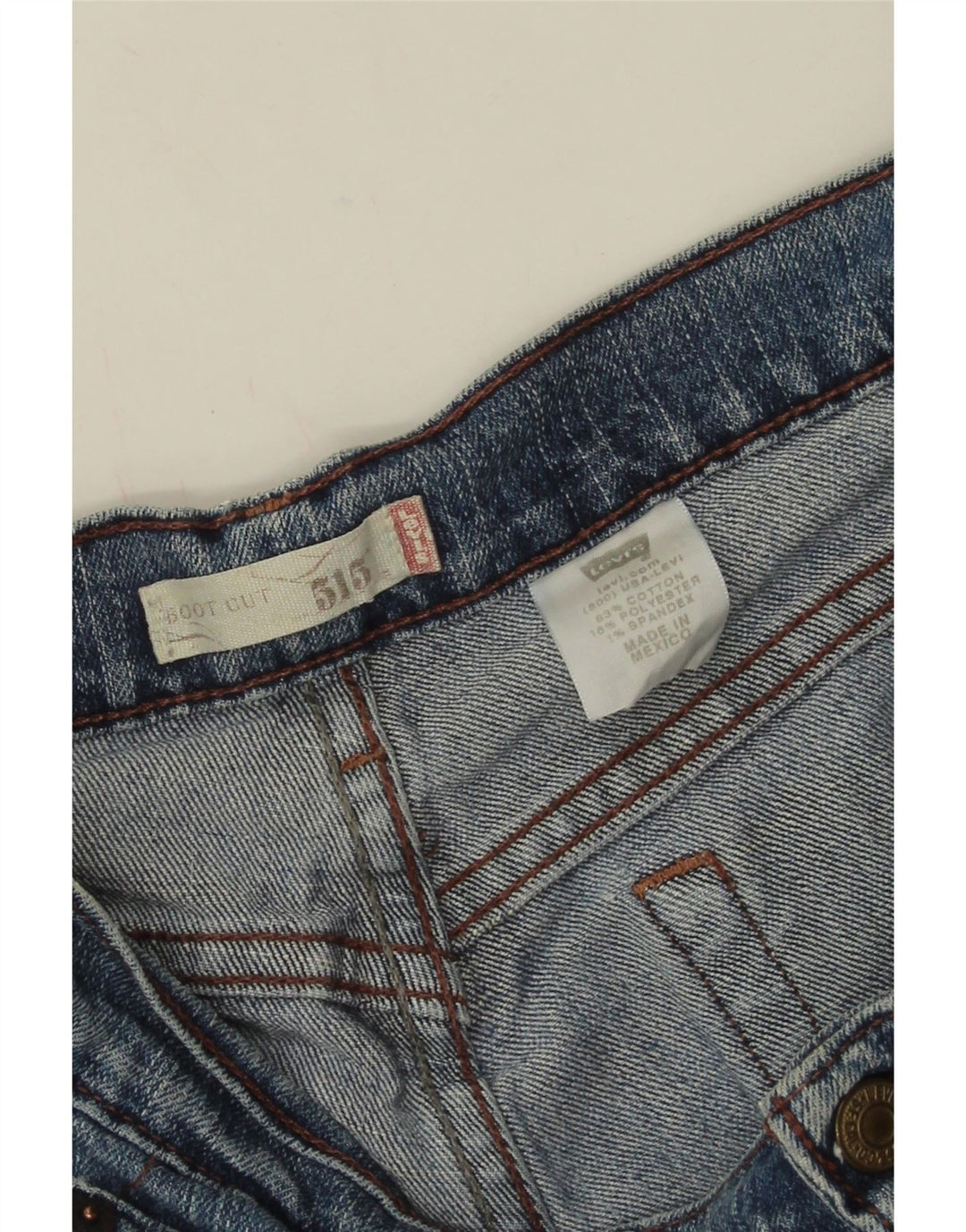 Levi's Herre 515 Bootcut Jeans W30 L31 Blå Bomuld